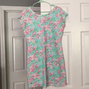 Lilly Pulitzer Lobstah Roll Shift Dress Size Small